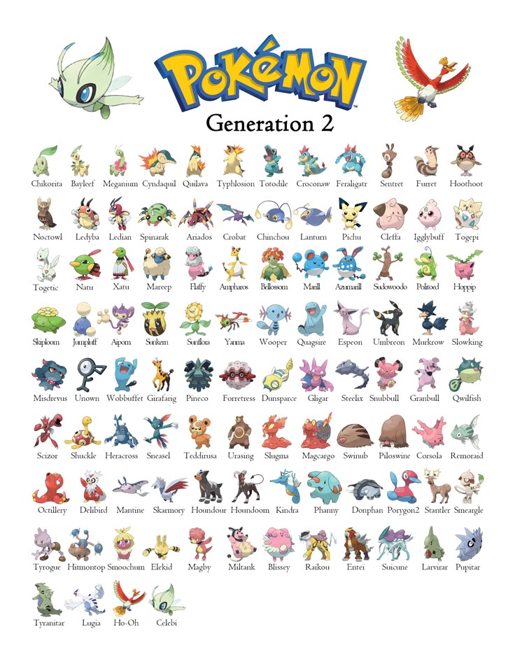 Generation 2 - Johto