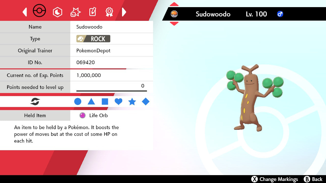 #185 Sudowoodo