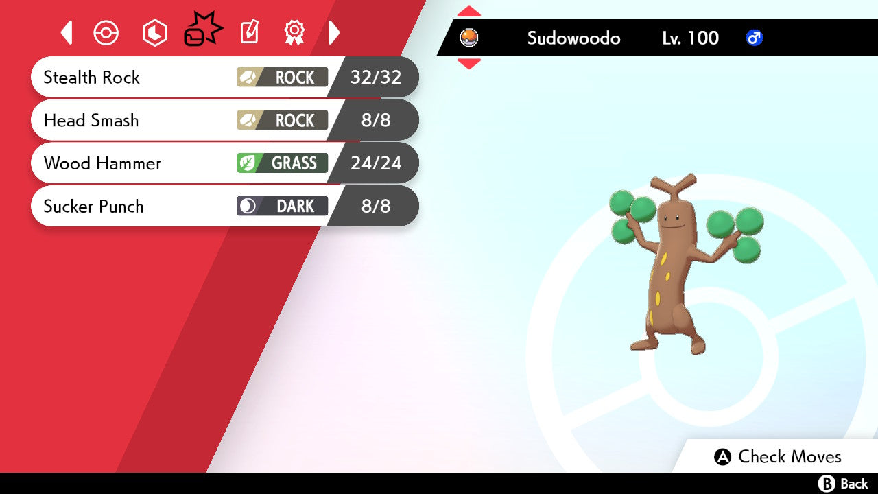 #185 Sudowoodo