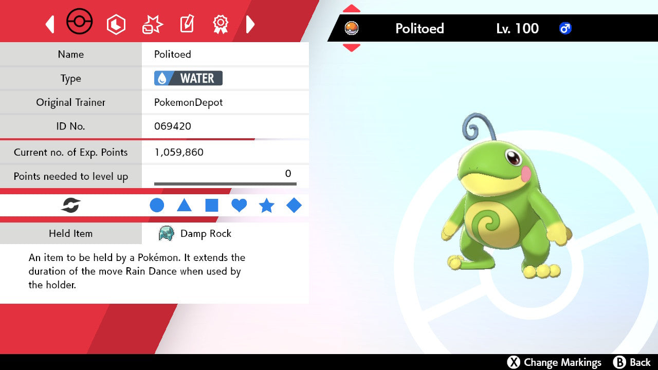 #186 Politoed