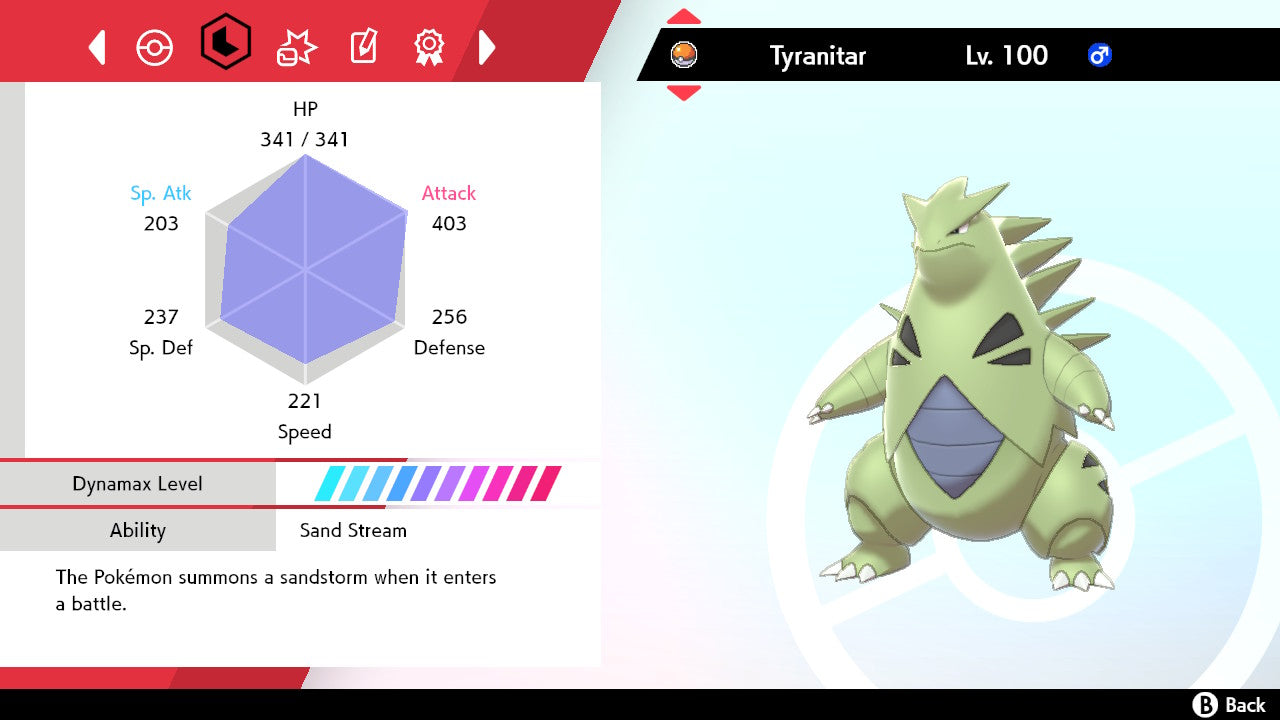 #248 Tyranitar