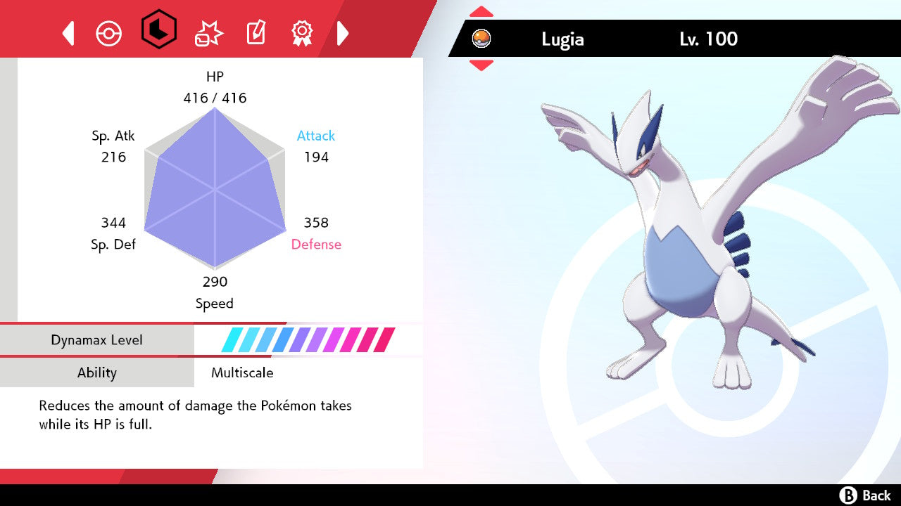 #249 Lugia