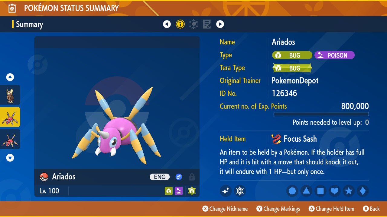 #168 Ariados