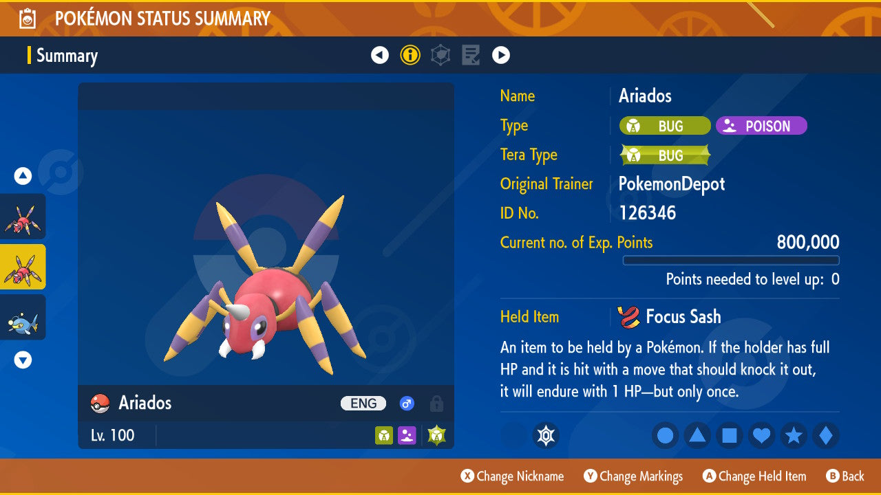 #168 Ariados