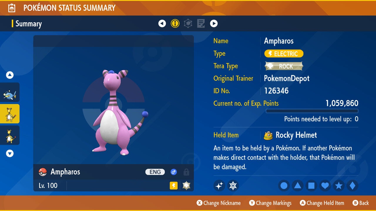 #181 Ampharos