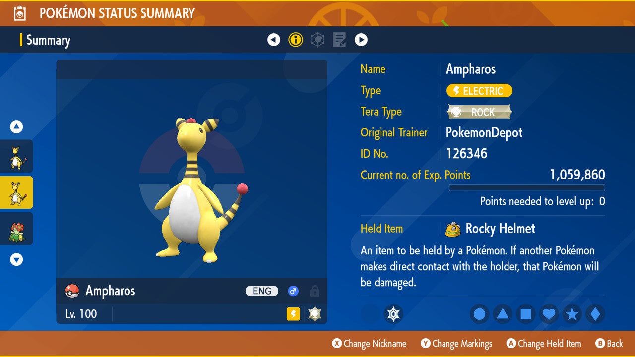 #181 Ampharos