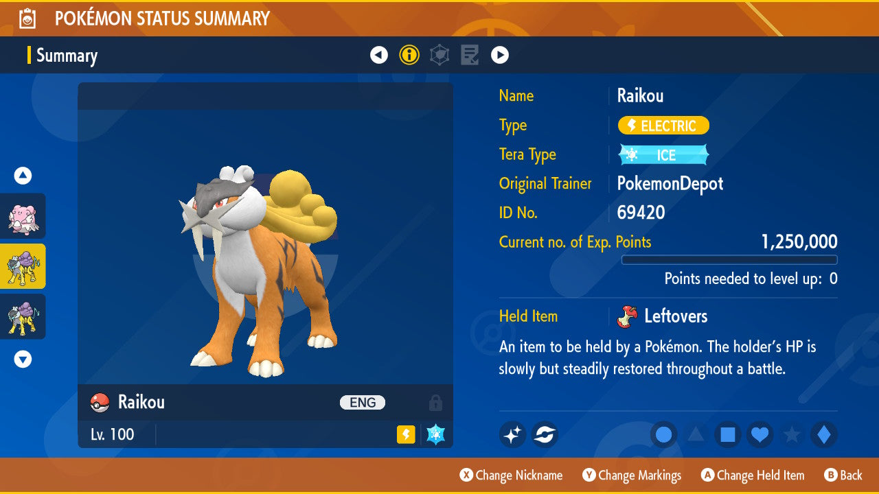 #243 Raikou