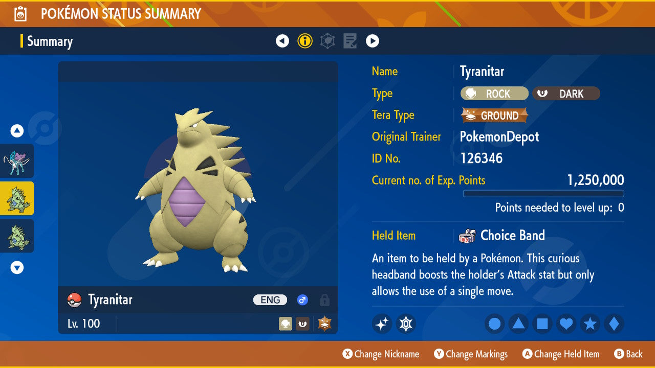 #248 Tyranitar