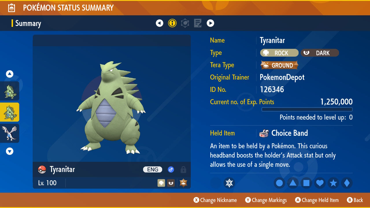 #248 Tyranitar