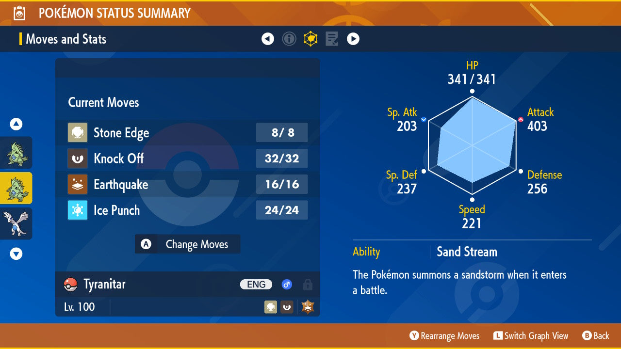 #248 Tyranitar