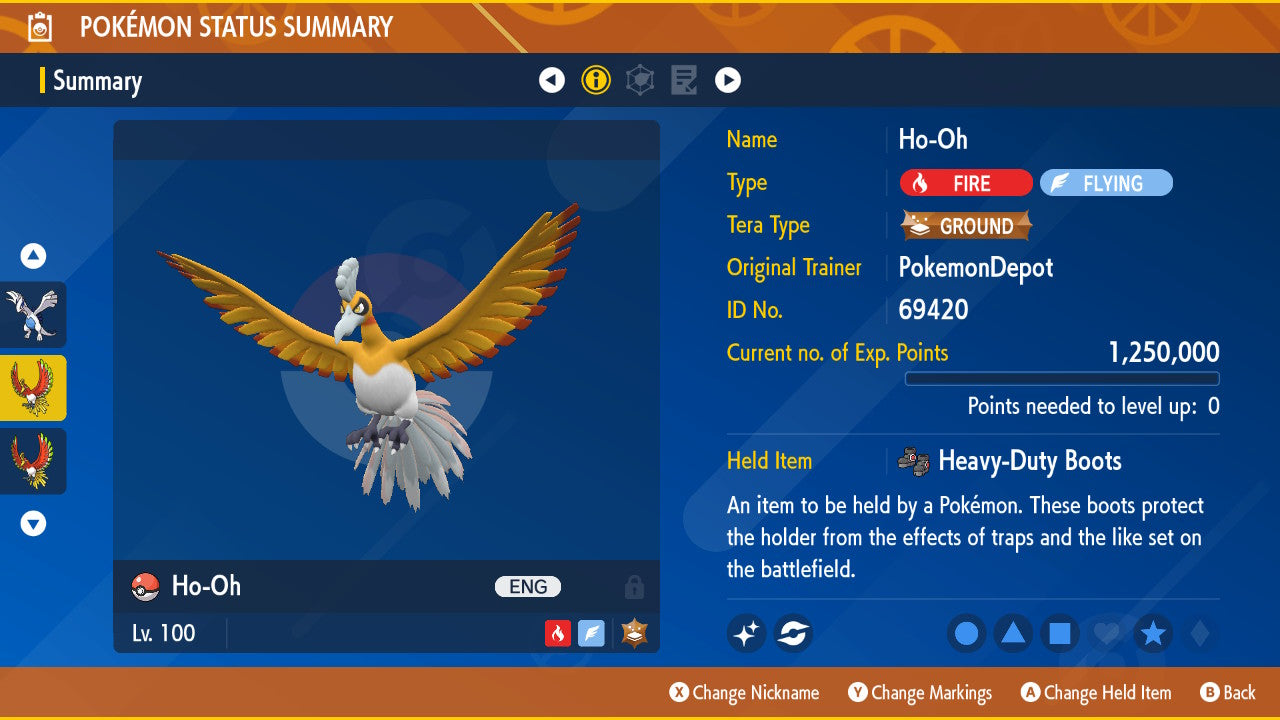 #250 Ho-Oh