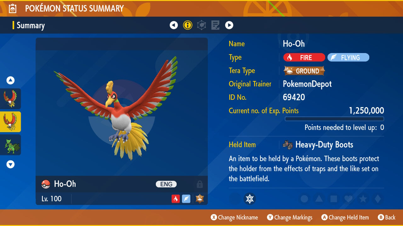 #250 Ho-Oh
