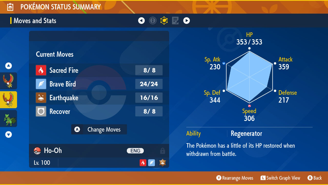 #250 Ho-Oh