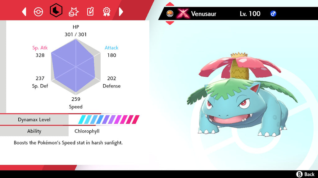 #3 Venusaur (G-max in SWSH)