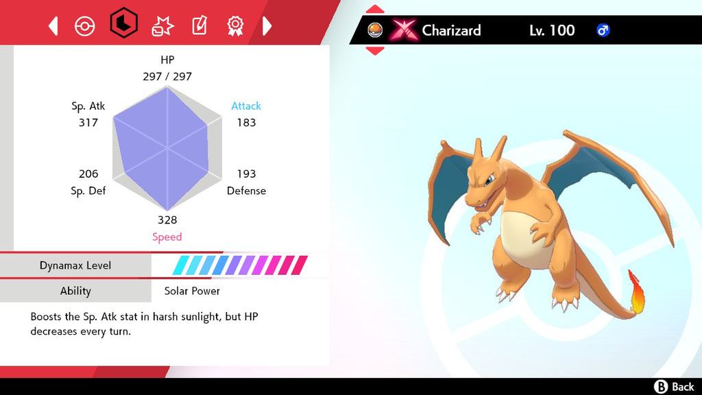 #6 Charizard (G-max in SWSH)