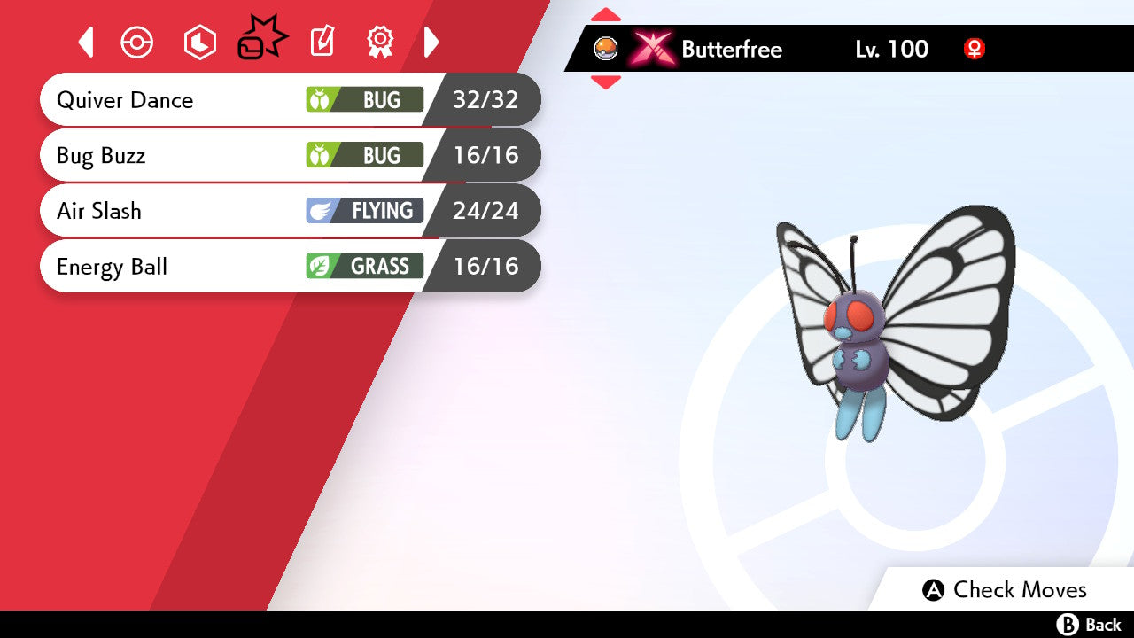 #12 Butterfree (G-max in SWSH)
