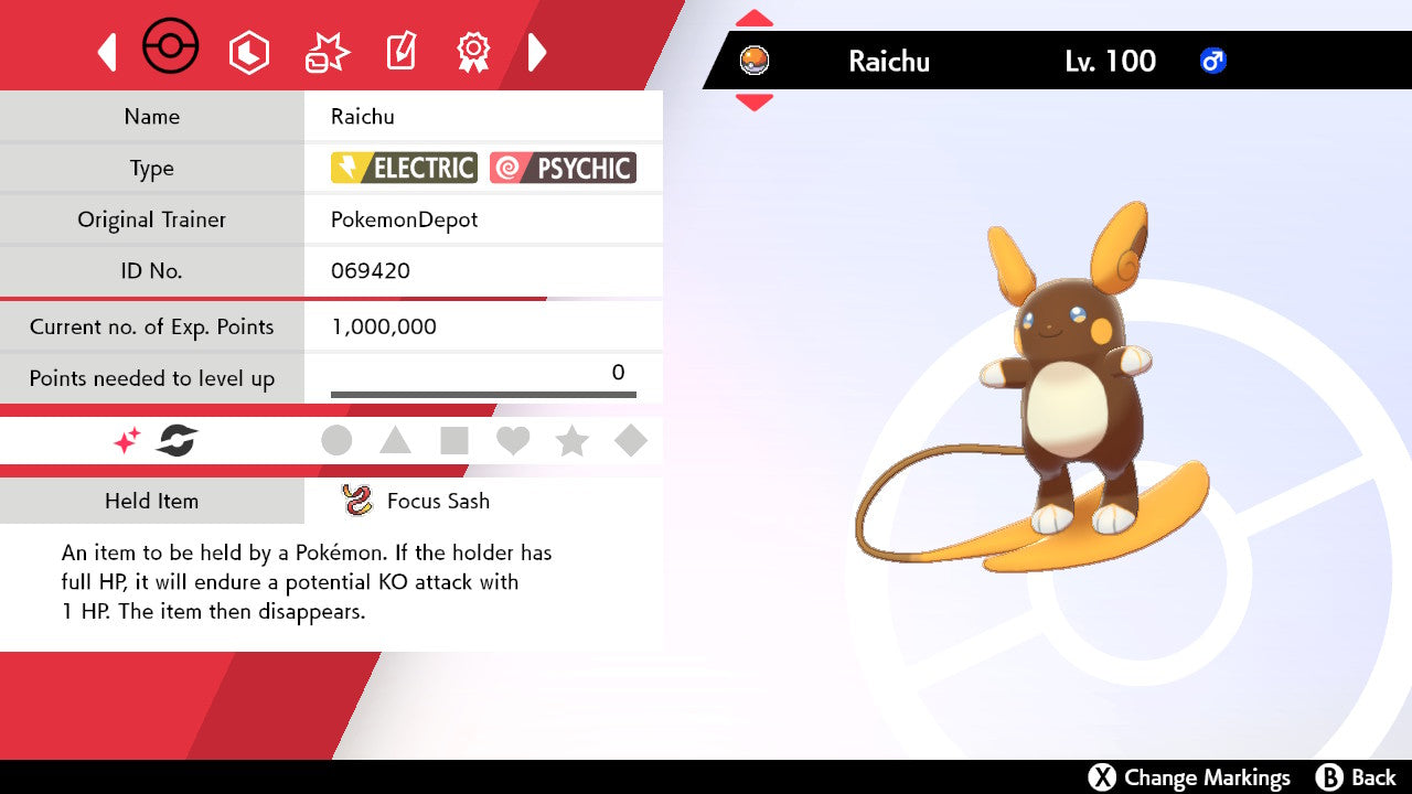 #26 Raichu (Kanto or Alolan)