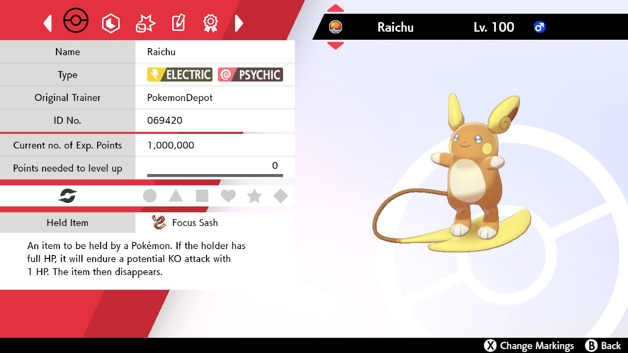 #26 Raichu (Kanto or Alolan)