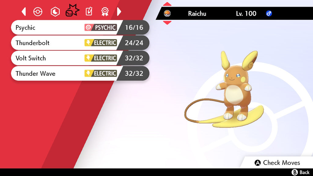 #26 Raichu (Kanto or Alolan)