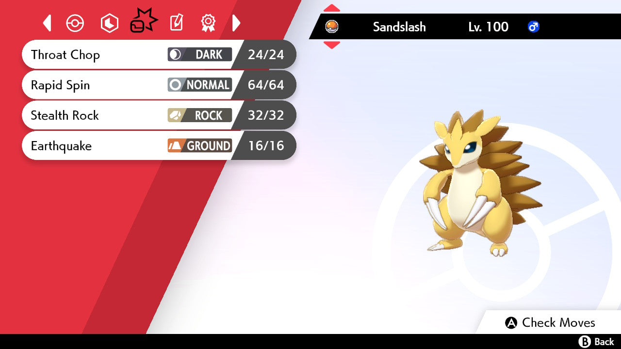 #28 Sandslash (Kanto or Alolan)
