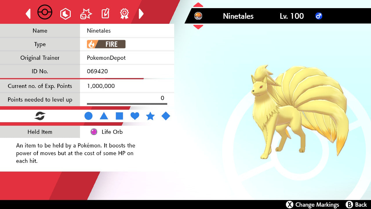 #38 Ninetails (Kanto or Alolan)