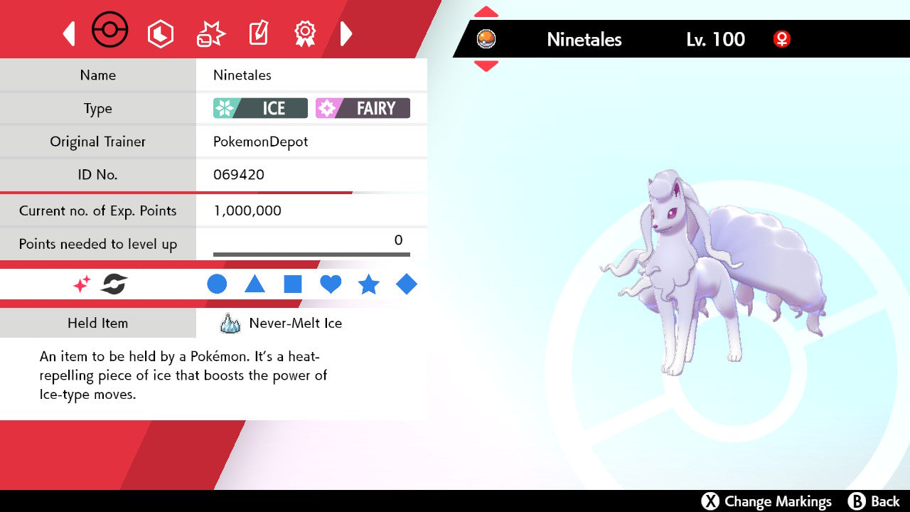 #38 Ninetails (Kanto or Alolan)