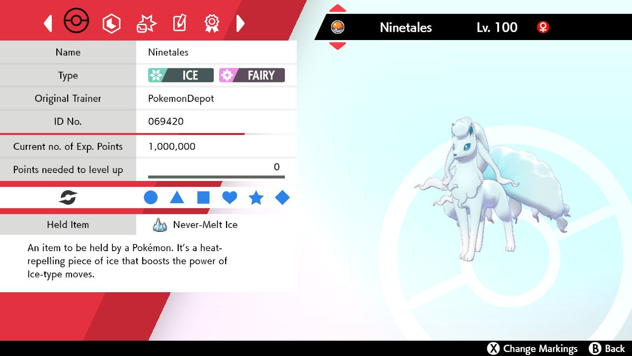 #38 Ninetails (Kanto or Alolan)