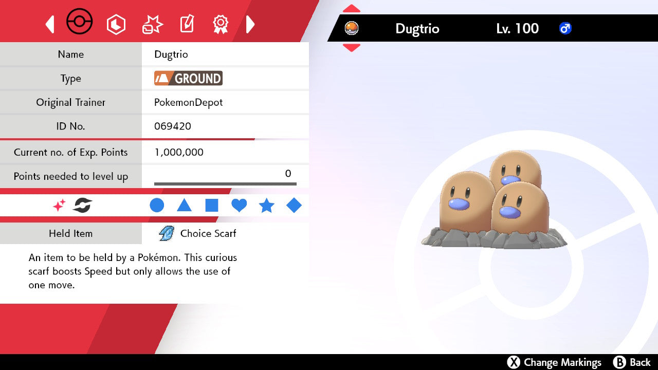 #51 Dugtrio (Kanto or Alolan)
