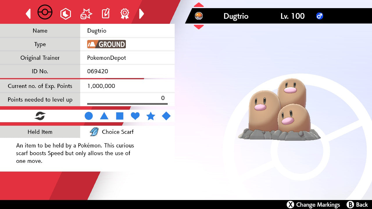 #51 Dugtrio (Kanto or Alolan)