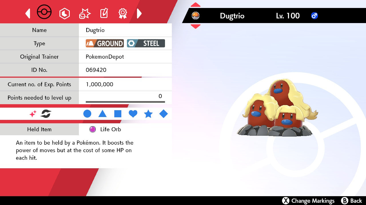 #51 Dugtrio (Kanto or Alolan)
