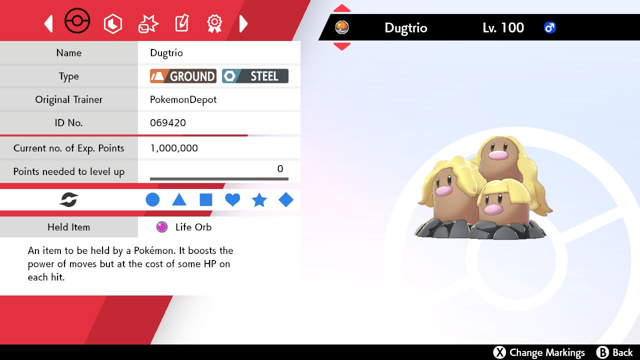 #51 Dugtrio (Kanto or Alolan)