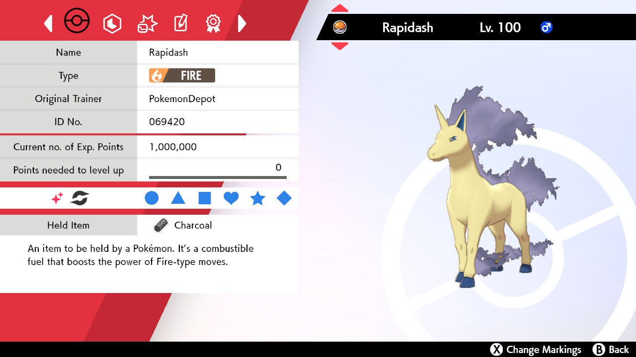 #78 Rapidash (Kanto or Galarian)