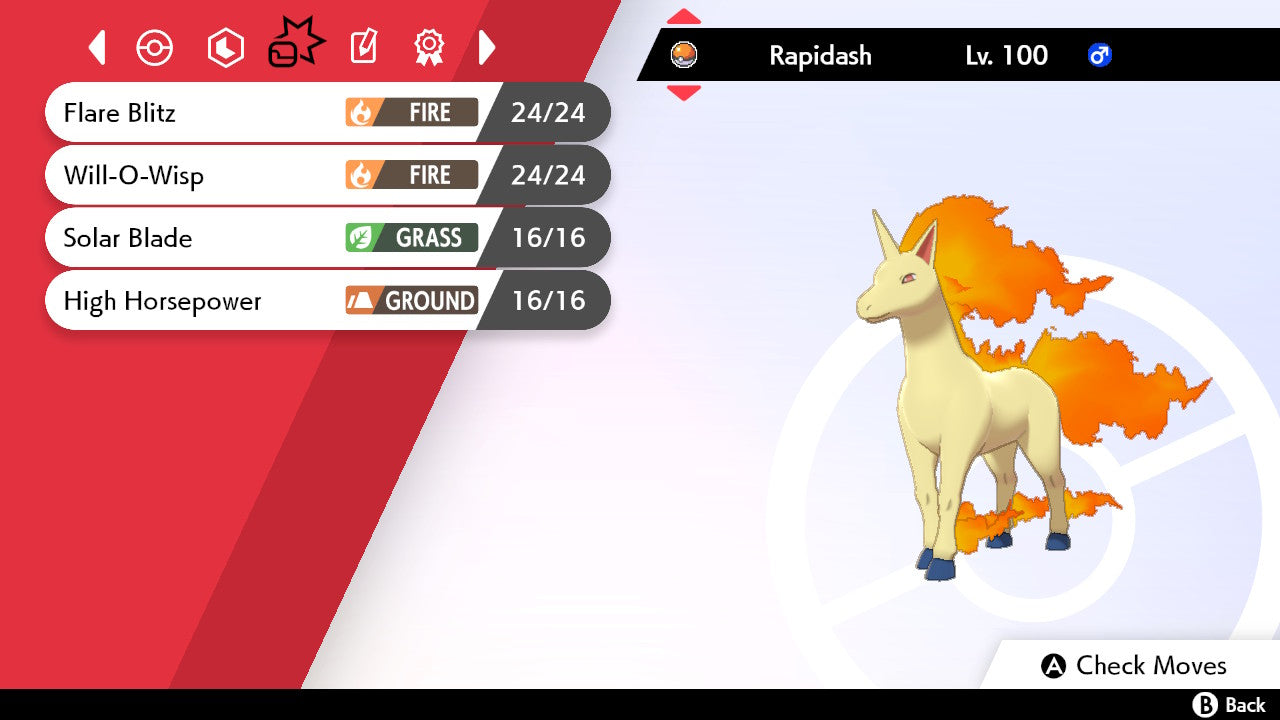 #78 Rapidash (Kanto or Galarian)