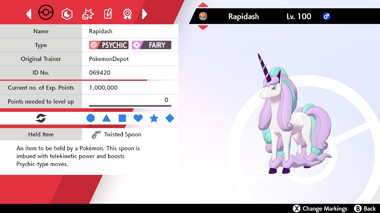 #78 Rapidash (Kanto or Galarian)