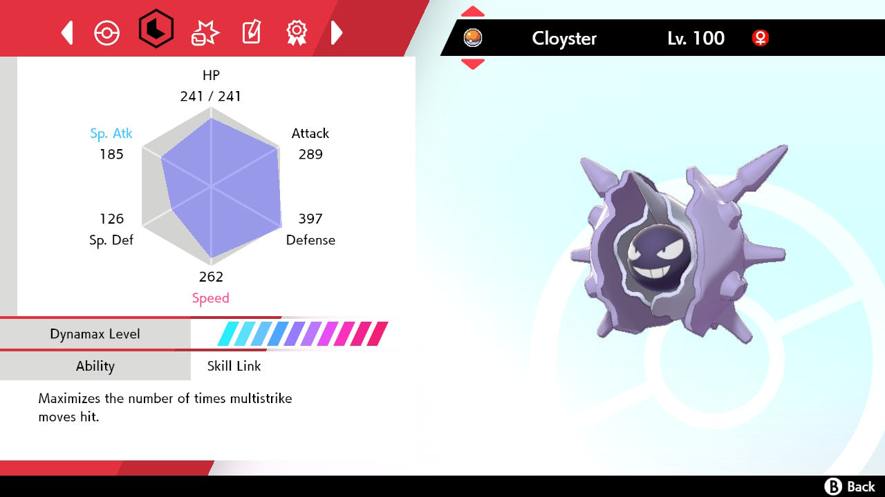#91 Cloyster