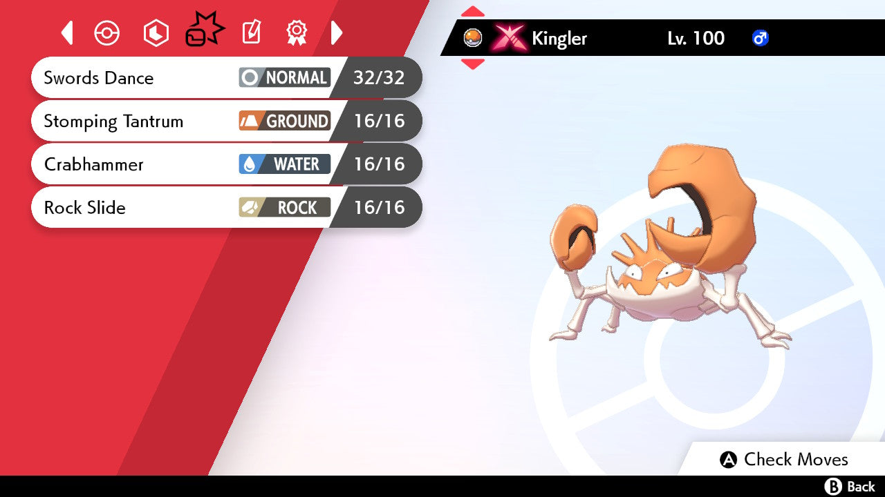 #99 Kingler (G-max in SWSH)