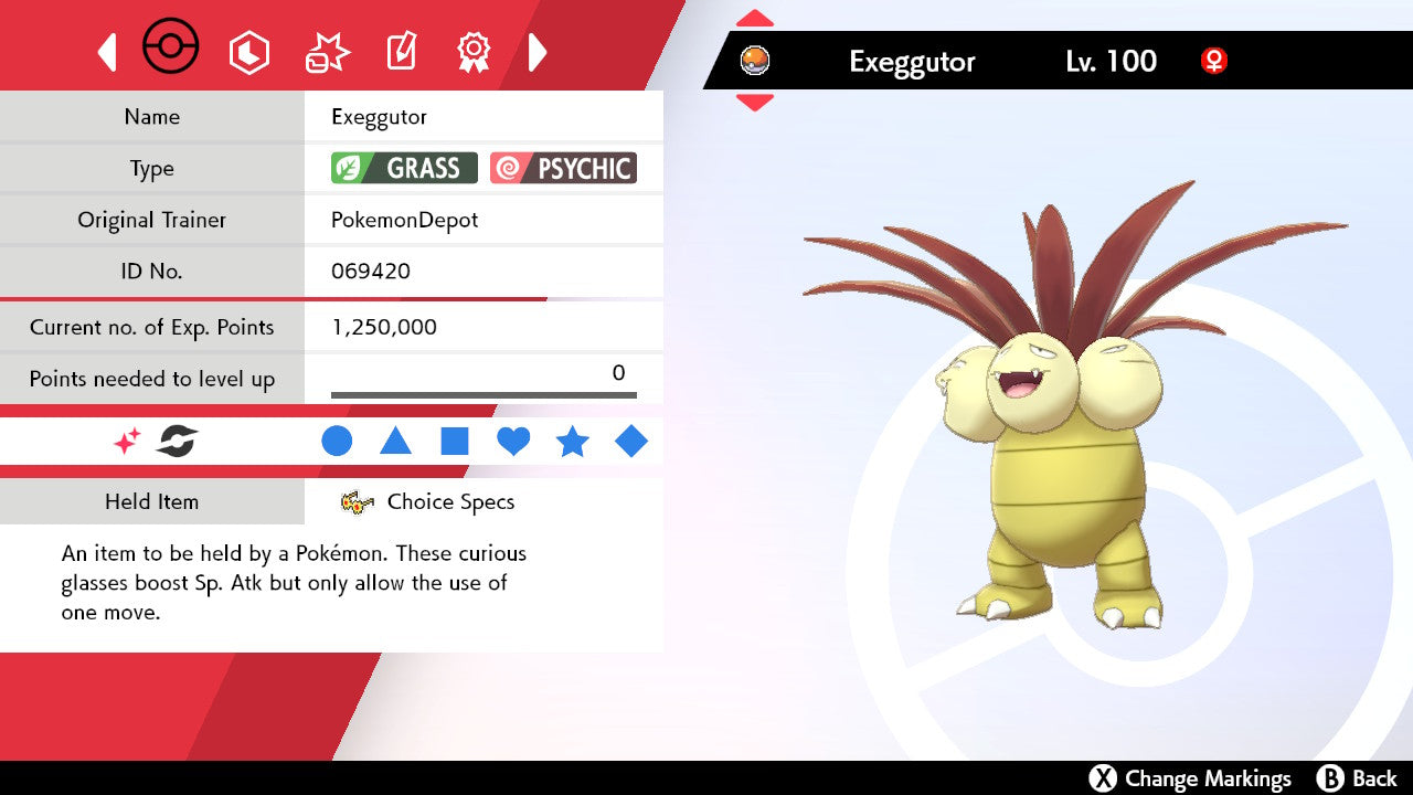 #103 Exeggutor (Kanto or Alolan)