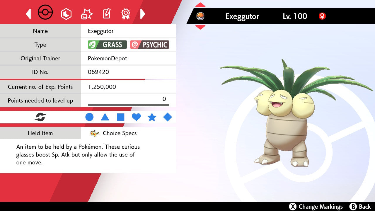#103 Exeggutor (Kanto or Alolan)