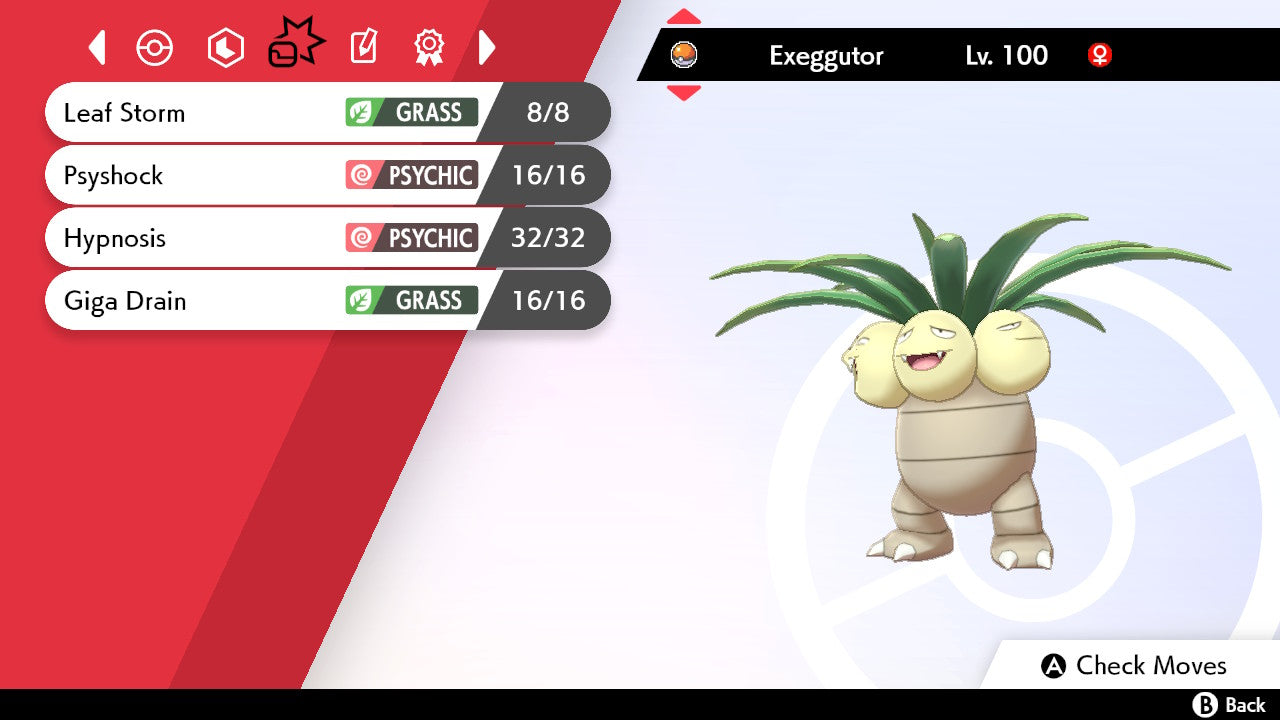 #103 Exeggutor (Kanto or Alolan)