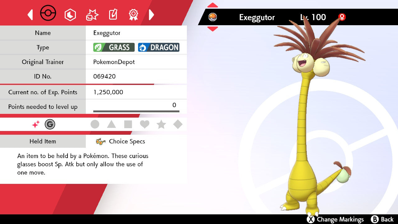 #103 Exeggutor (Kanto or Alolan)