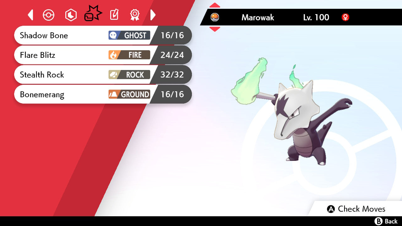 #105 Marowak (Kanto or Alolan)