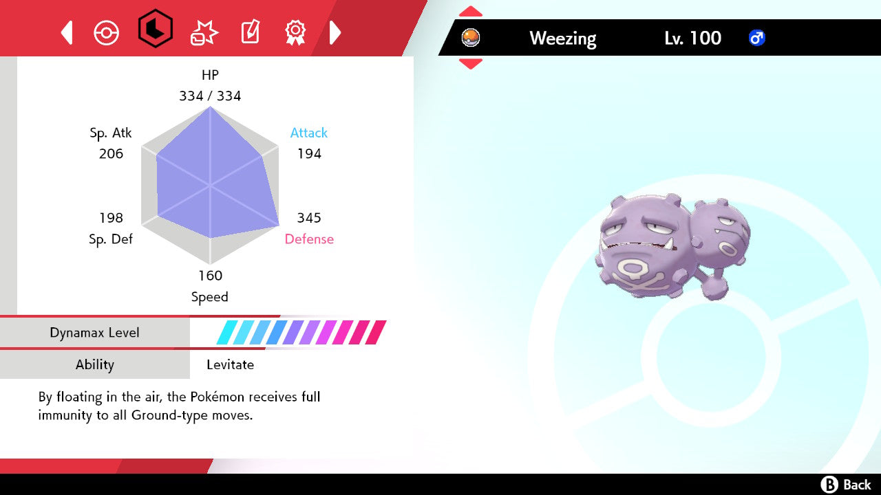 #110 Weezing (Kanto or Galarian)
