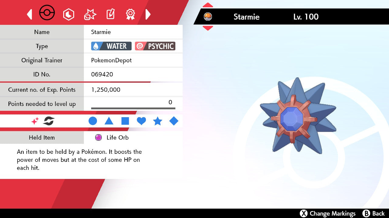 #121 Starmie
