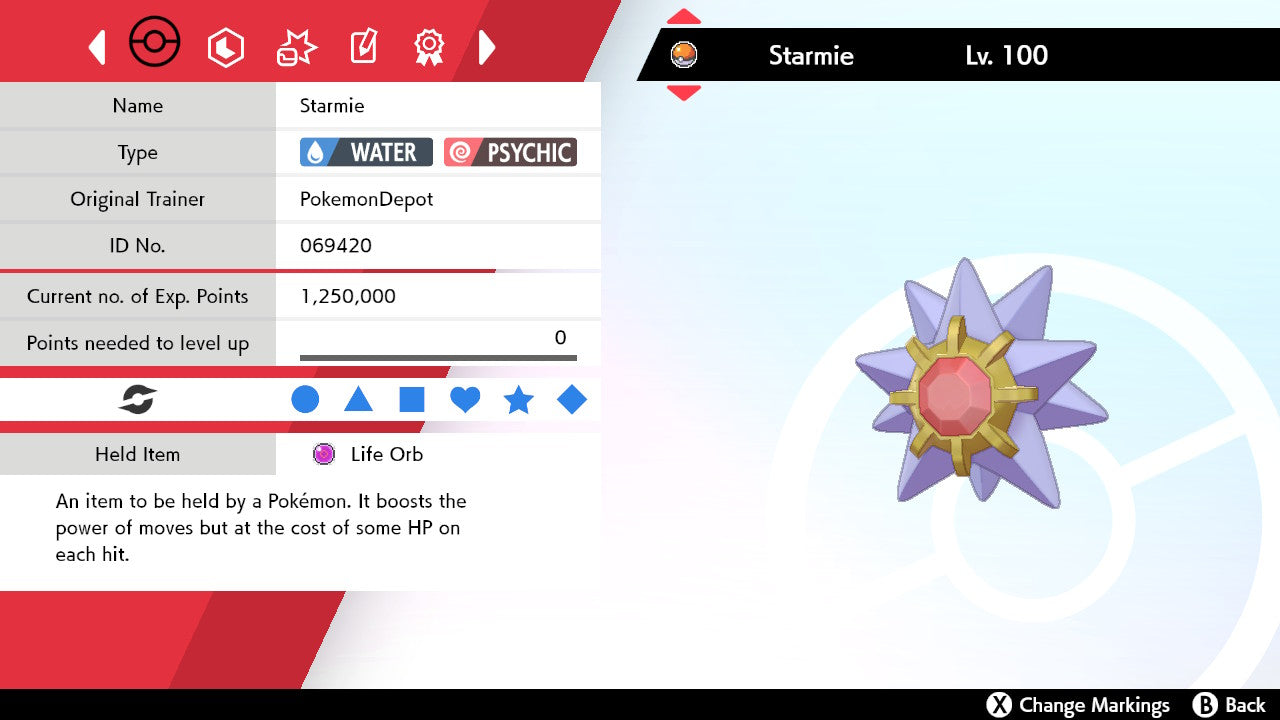 #121 Starmie