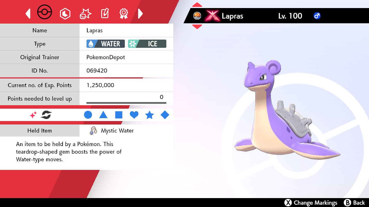 #131 Lapras (G-max in SWSH)