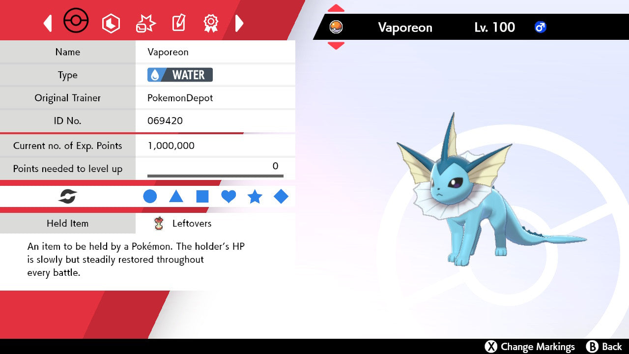 #134 Vaporeon