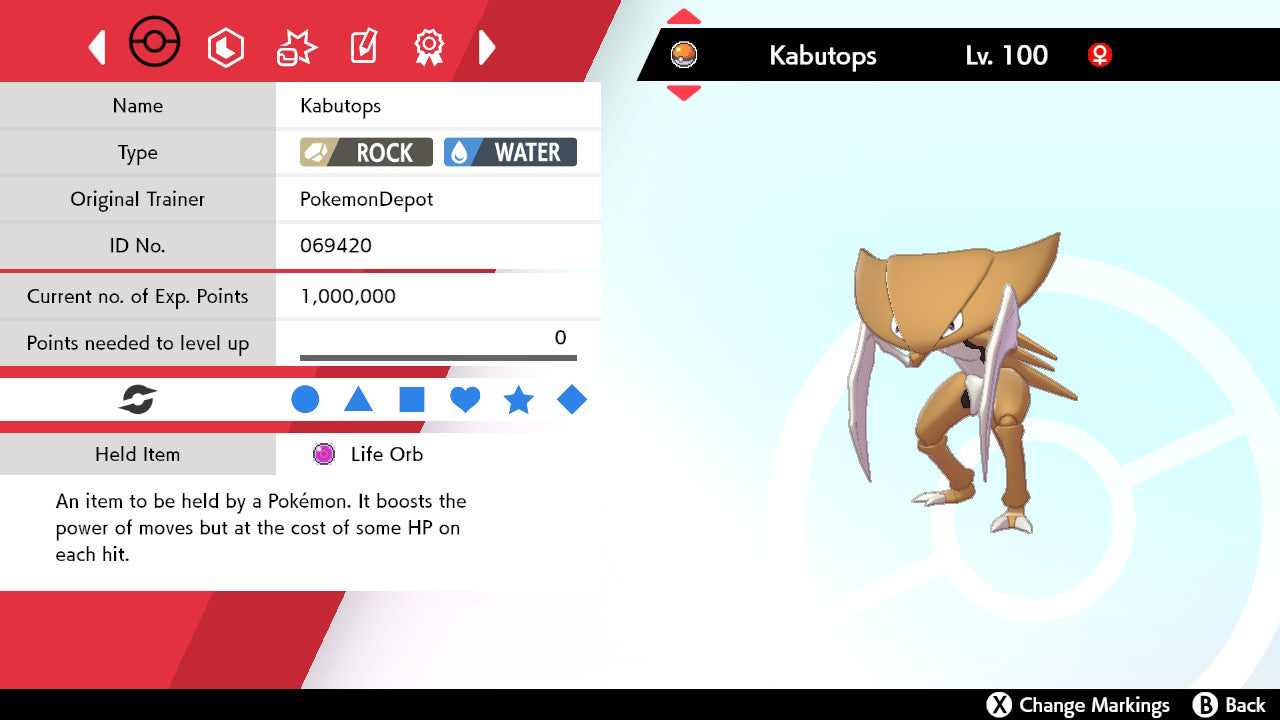#141 Kabutops