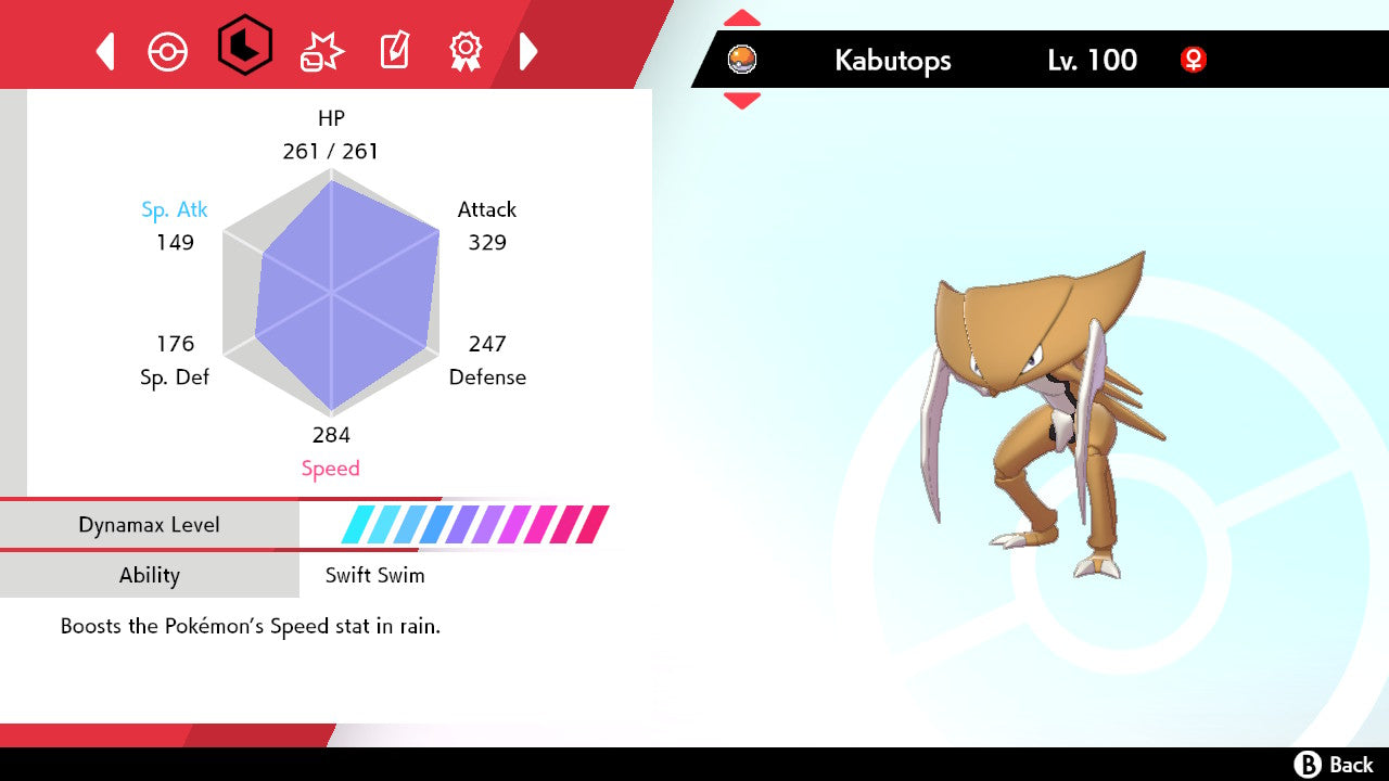 #141 Kabutops