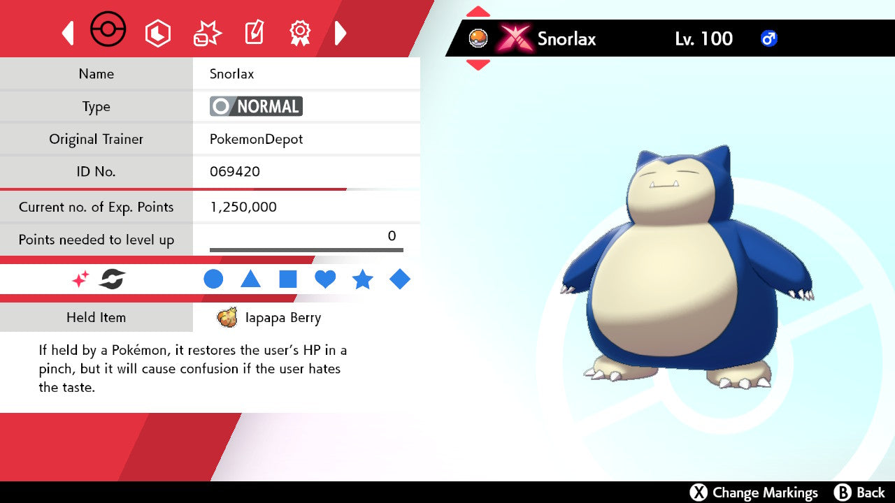#143 Snorlax (G-max in SWSH)