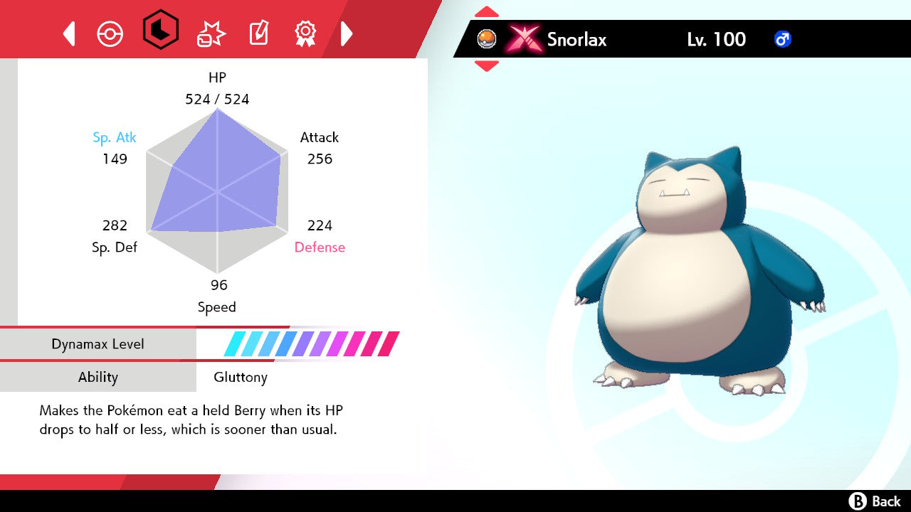 #143 Snorlax (G-max in SWSH)